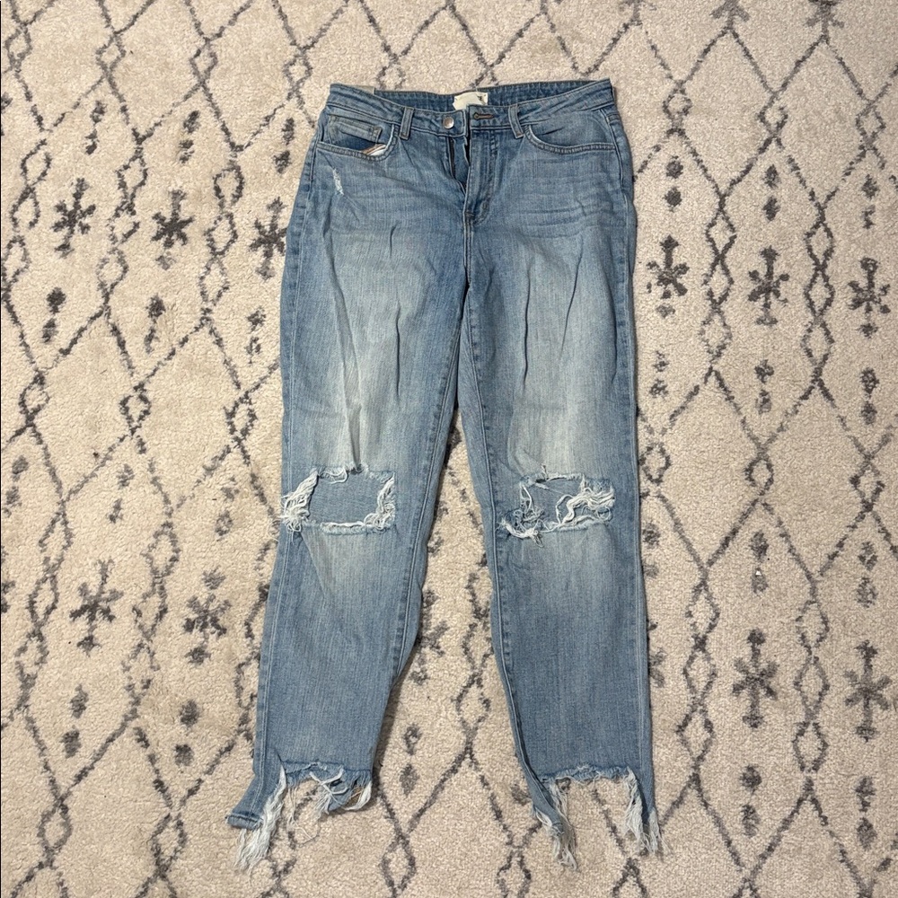 L'AGENCE Light Blue Denim Jeans